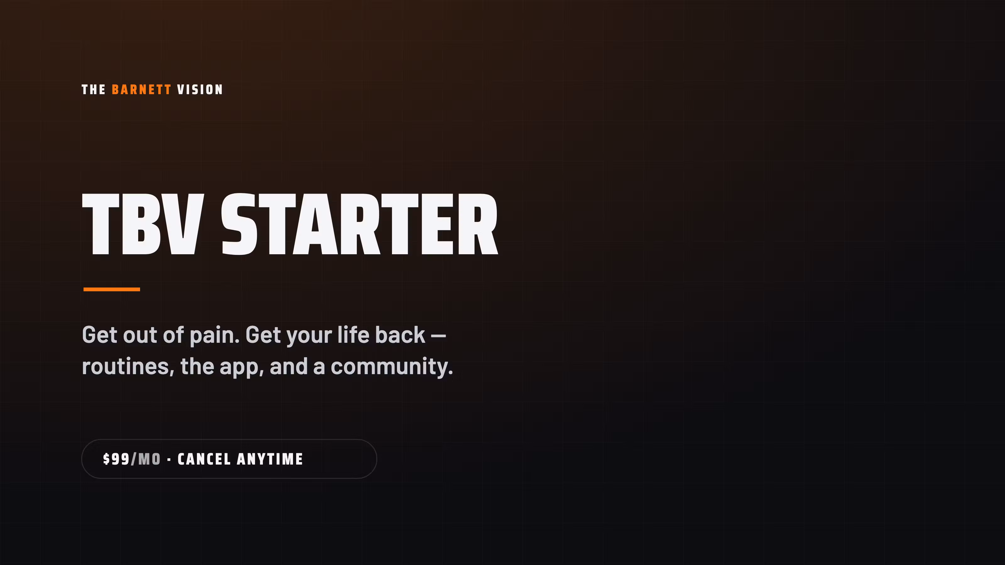 TBV Starter