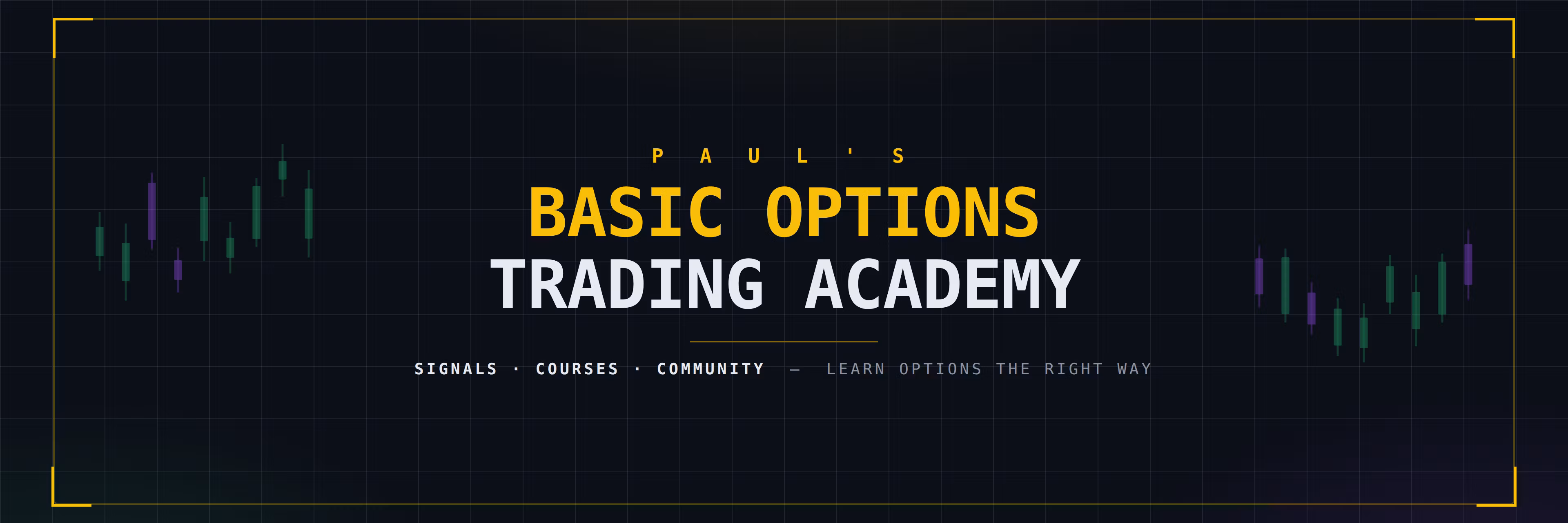 Paul's Options Trading Academy