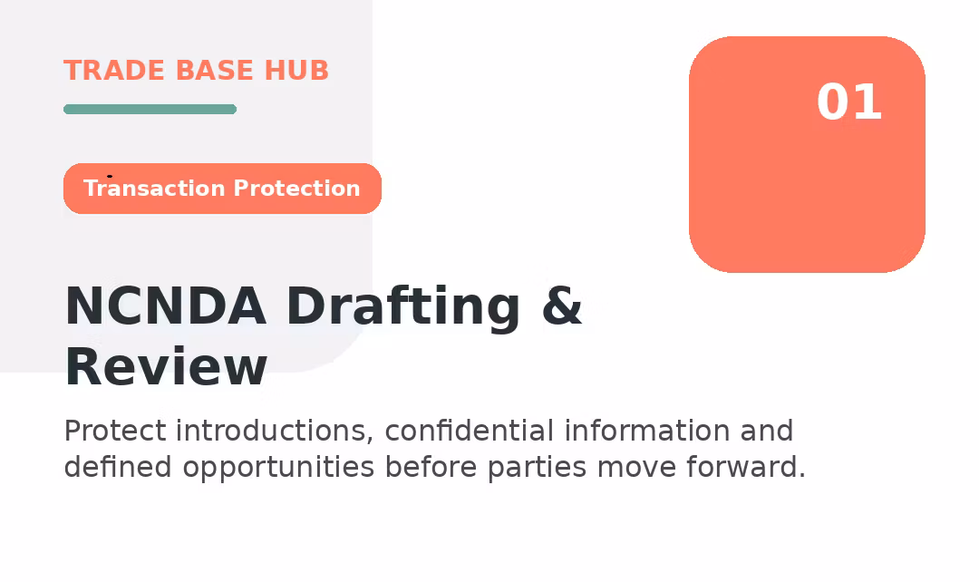 SERVICE | NCNDA Preparation Service