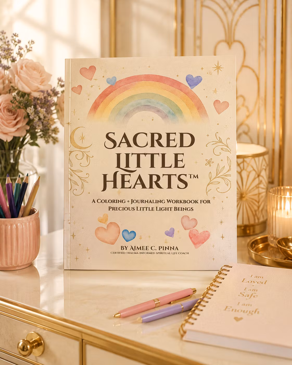 Sacred Little Hearts™: A Coloring + Journaling Workbook for Children
