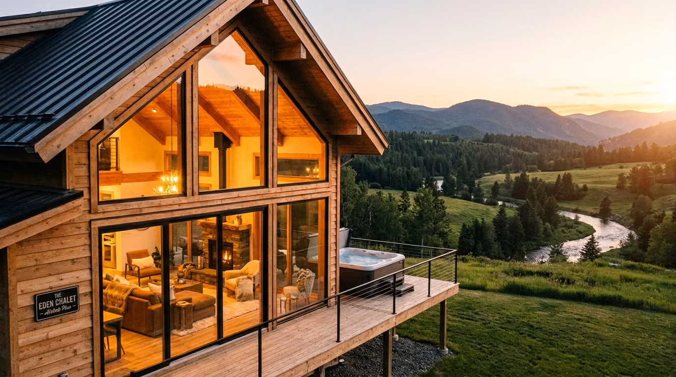 Construction Chalet Airbnb
