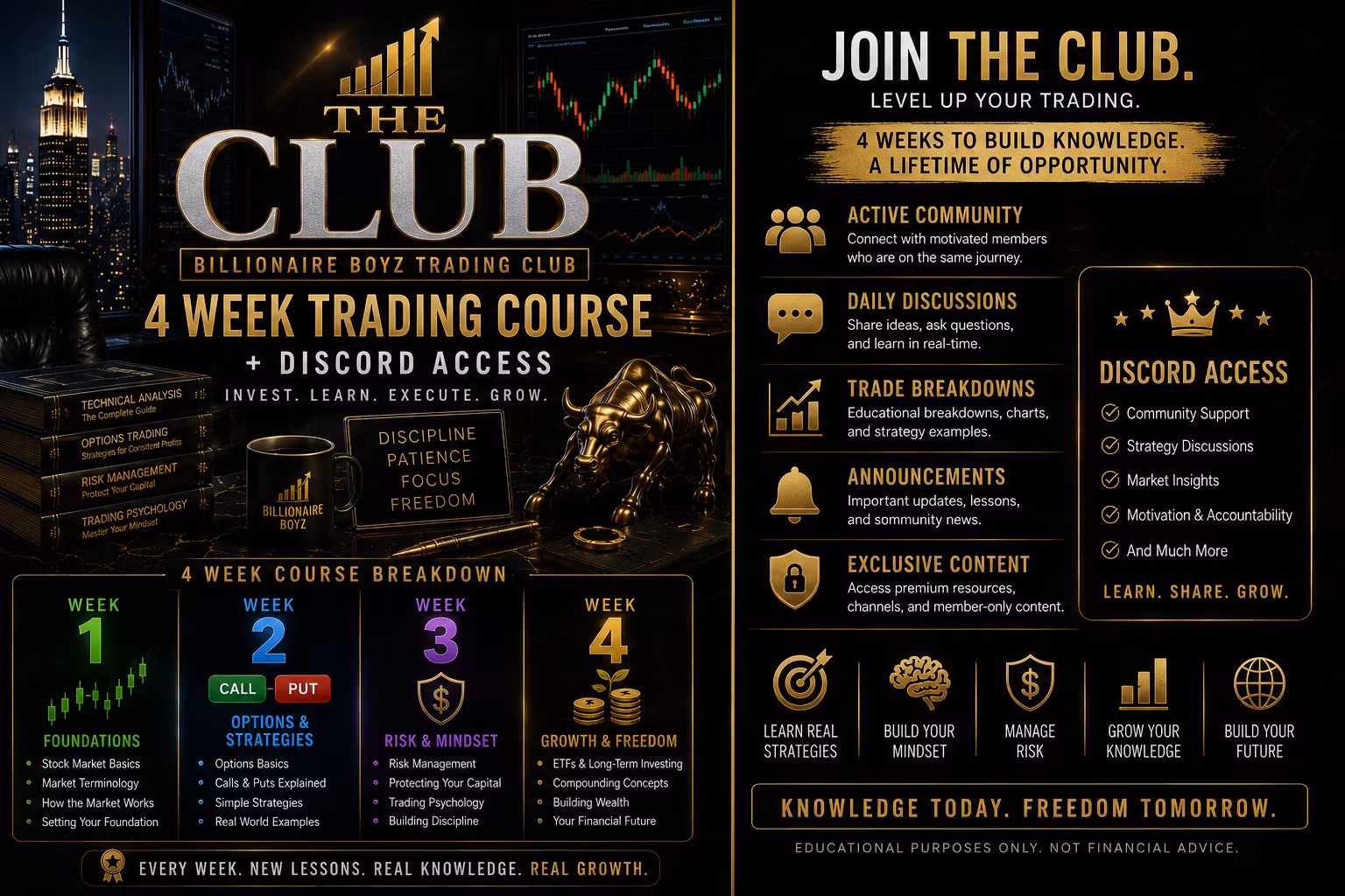 The Club -- Course + Discord