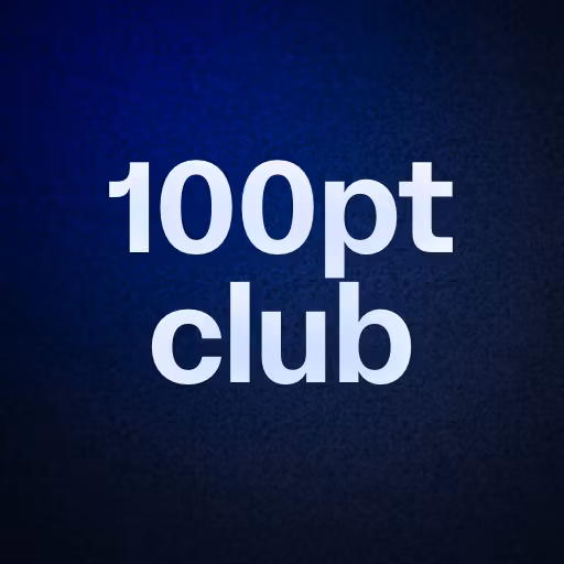 100pt club