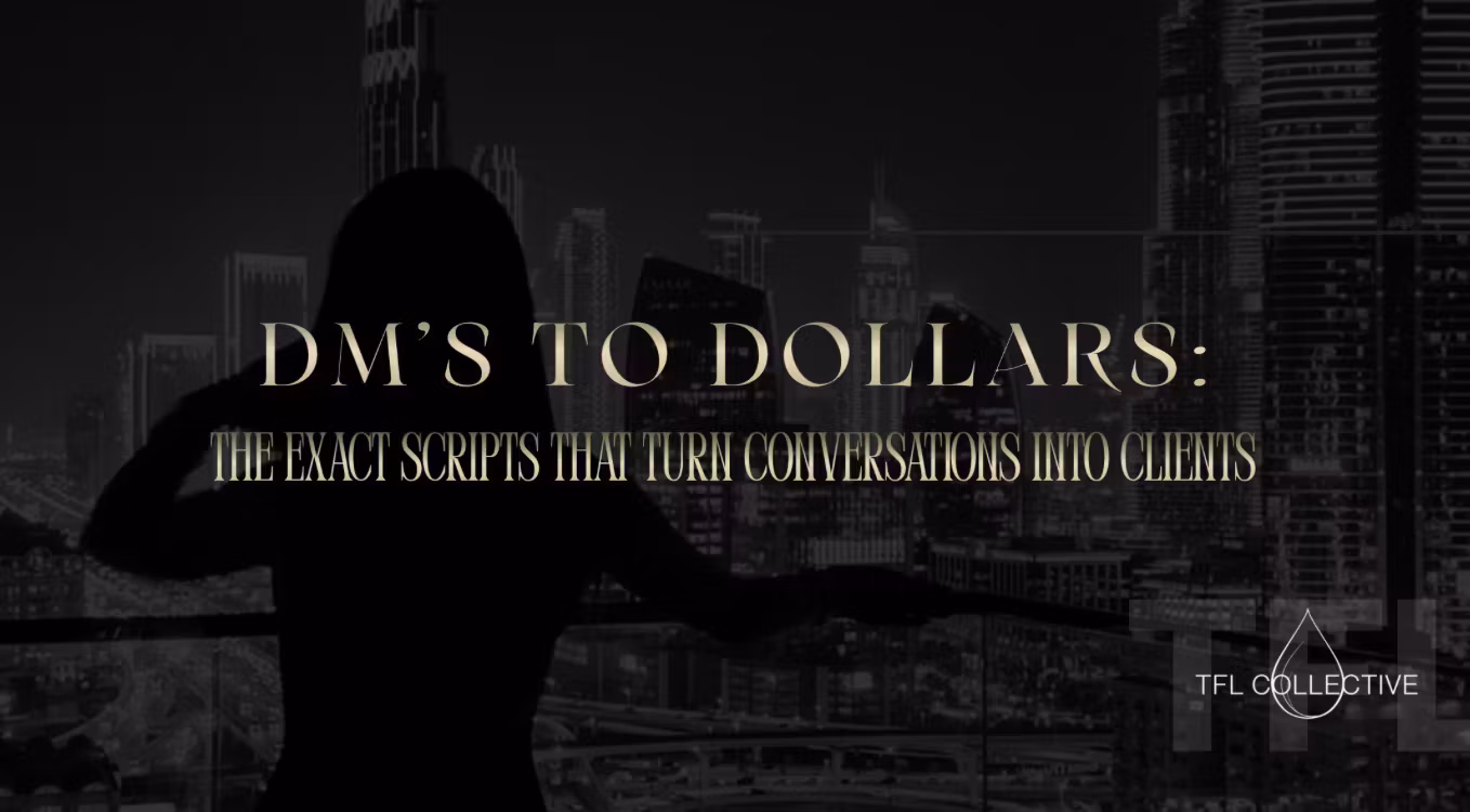 DMs to Dollars: The Conversion Script Vault