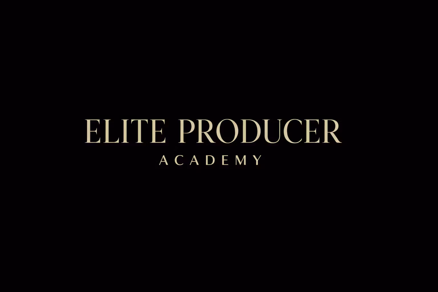 Elite Producer Academy