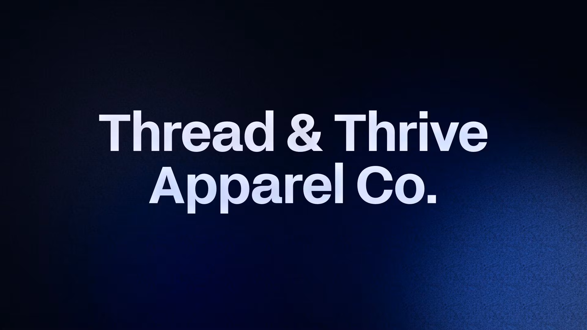 Thread & Thrive Apparel Co.