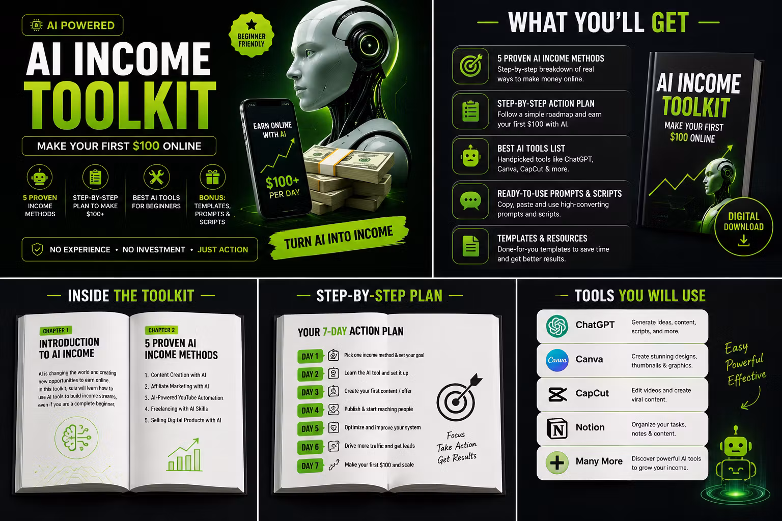 👉 AI Income Toolkit (Basic Access)