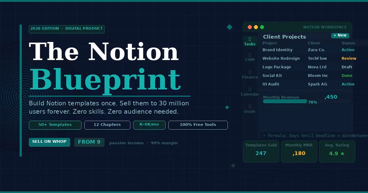 "The Notion Blueprint"