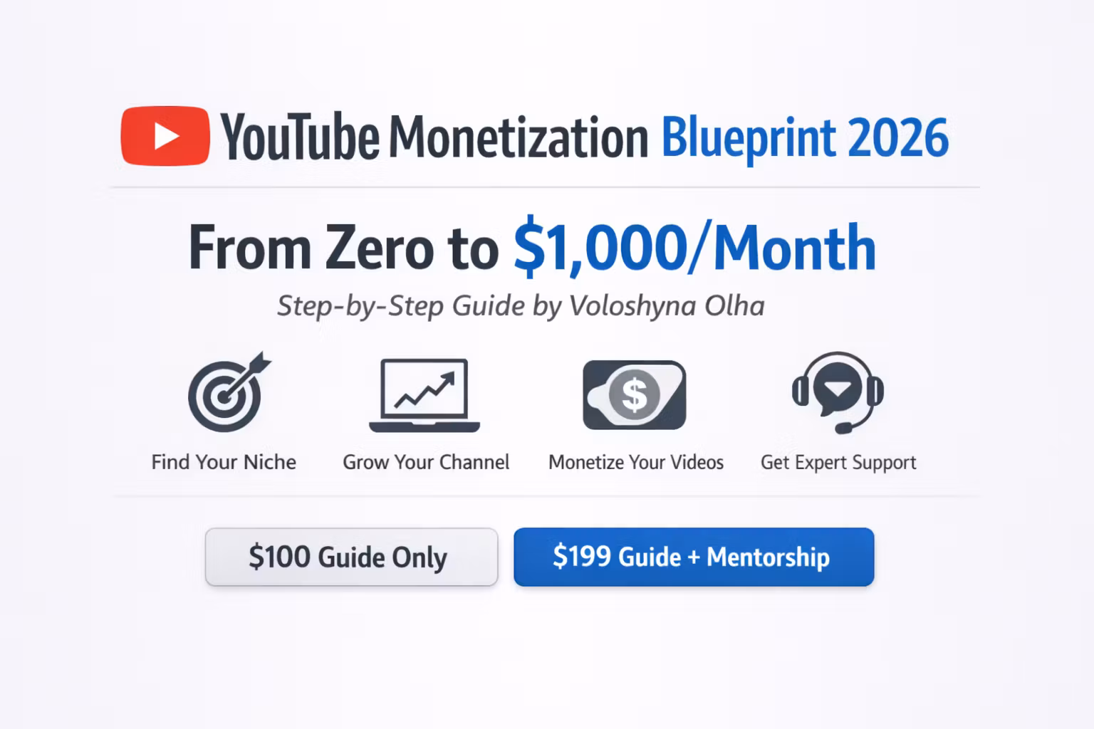 From Zero to $1,000 youtube