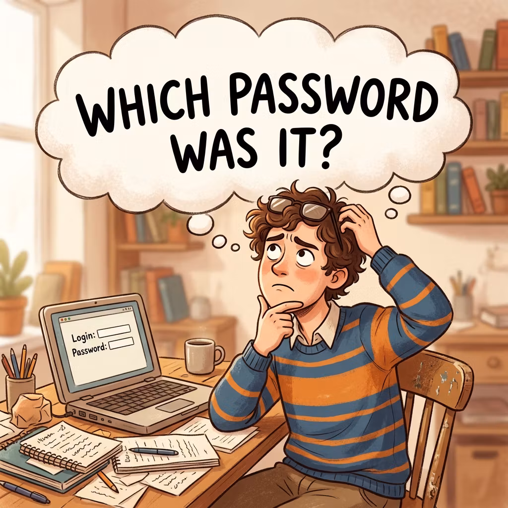 Adults Keeping Logins Secure Without Password Chaos