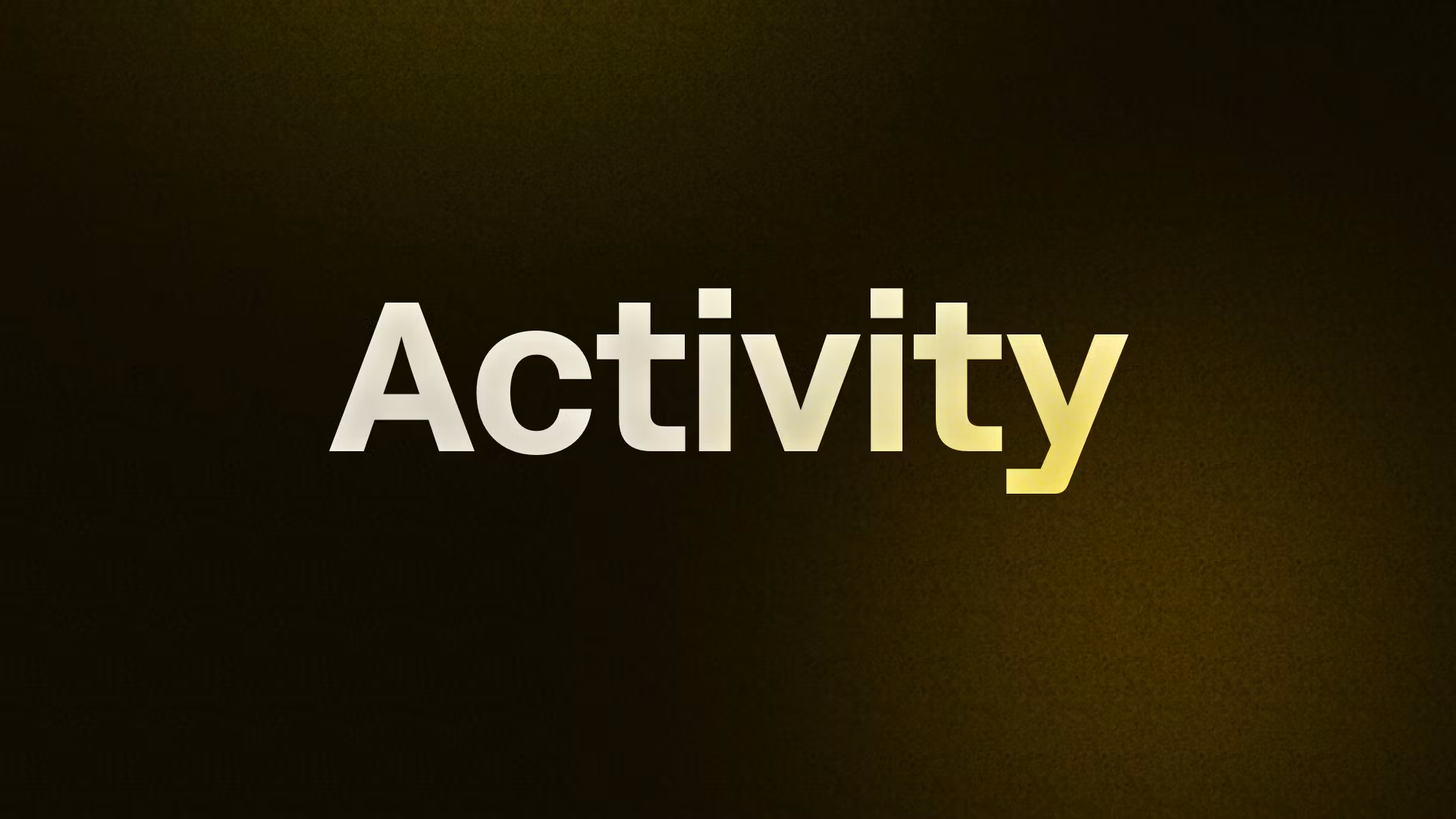 Activity 