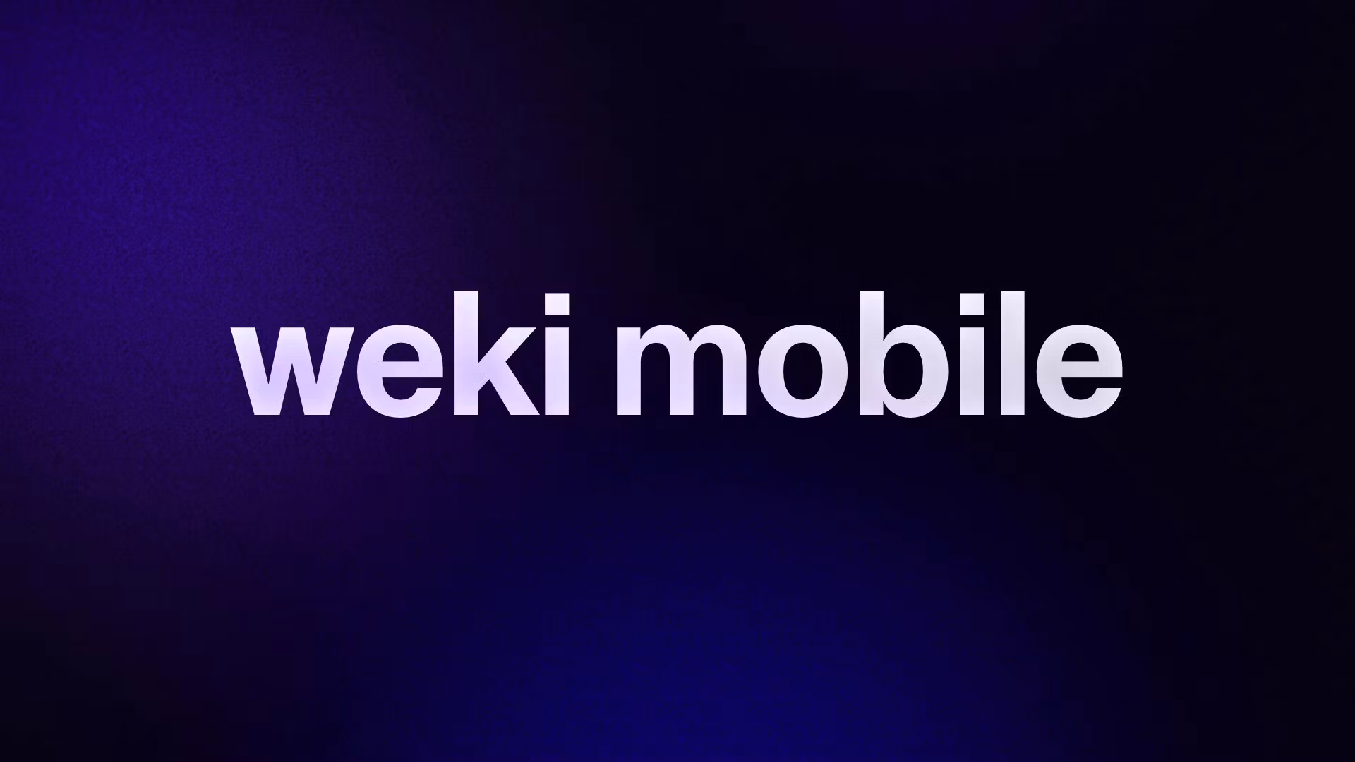 weki mobile 