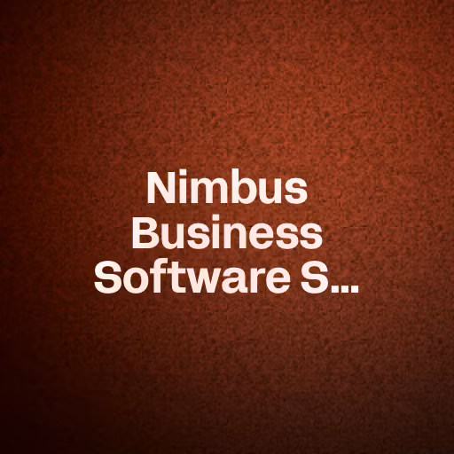Nimbus Business Software Solut