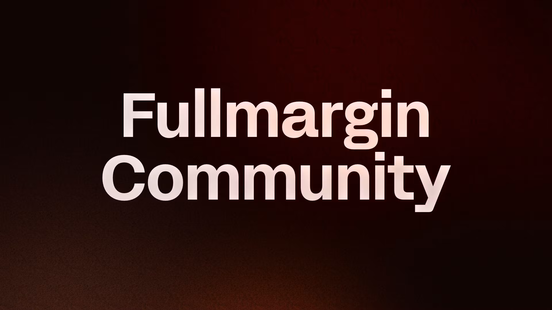 Fullmargin Community 