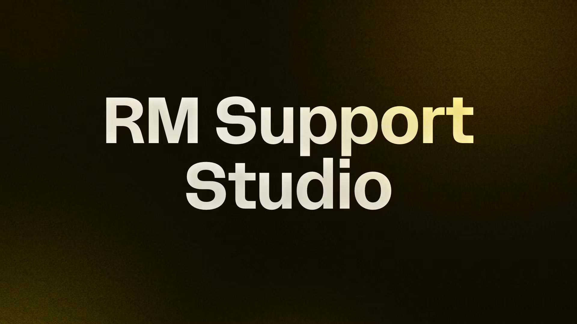 RM Support Studio