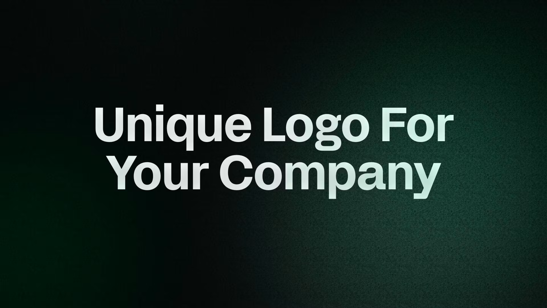 Unique Logo For Your Company