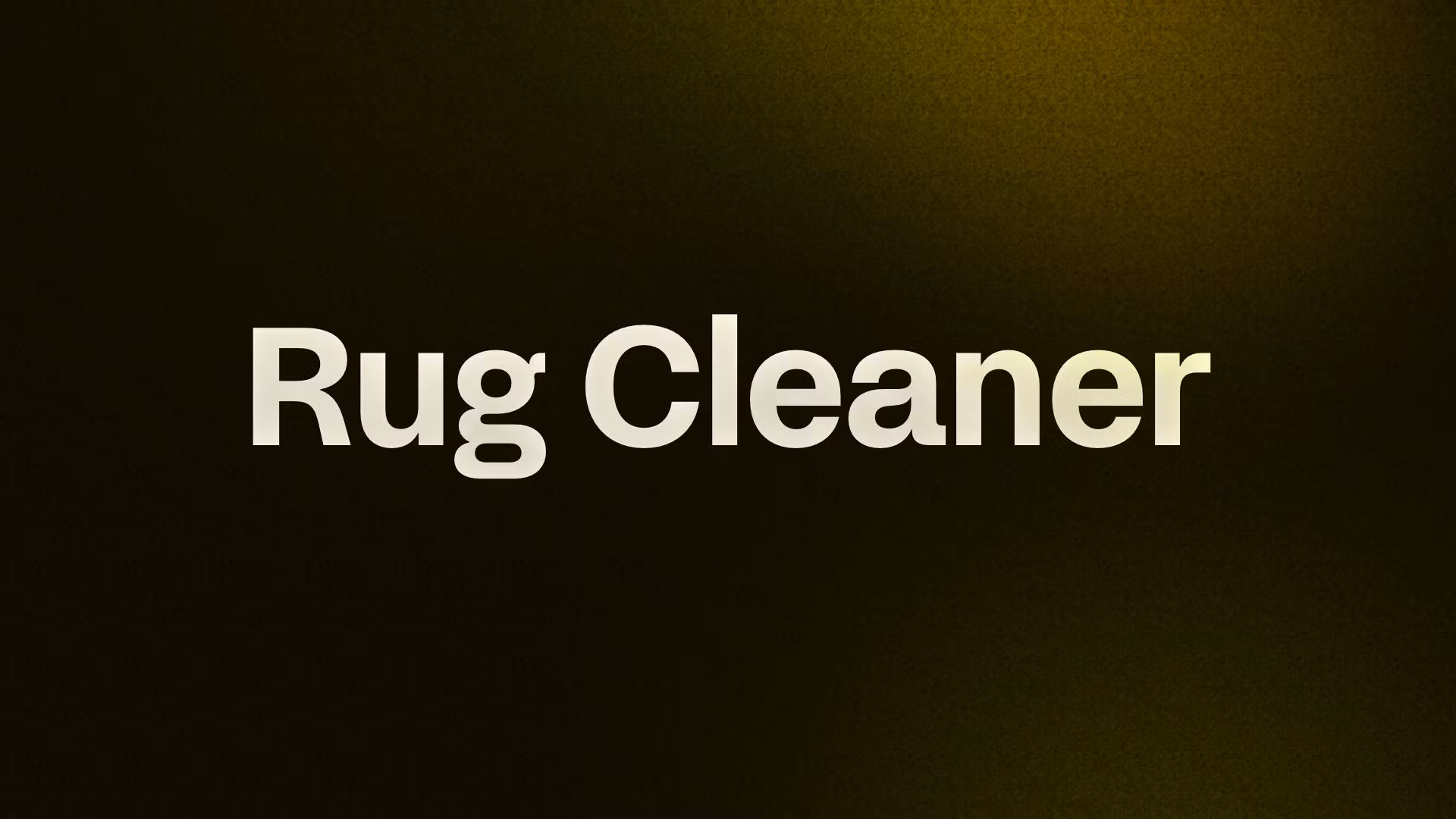 Dirty Stain Rug Rescue