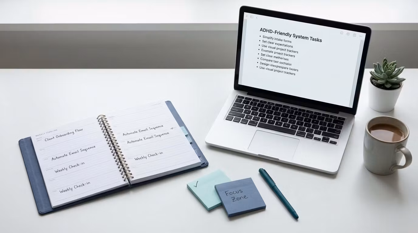 The ADHD Solopreneur's On-Time Delivery System