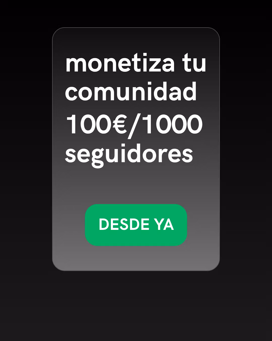 Monetise