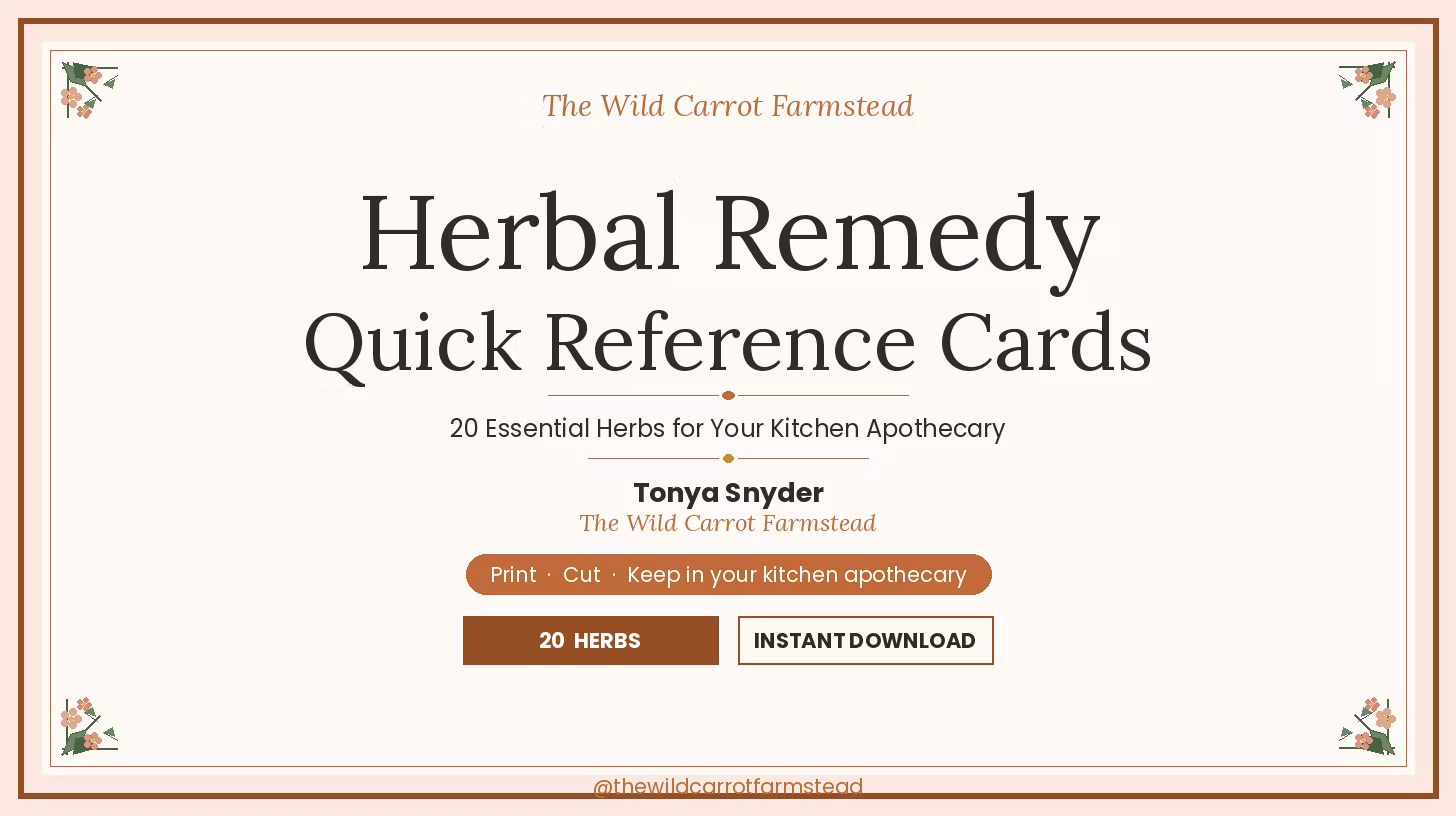 Herbal Remedy Card Pack