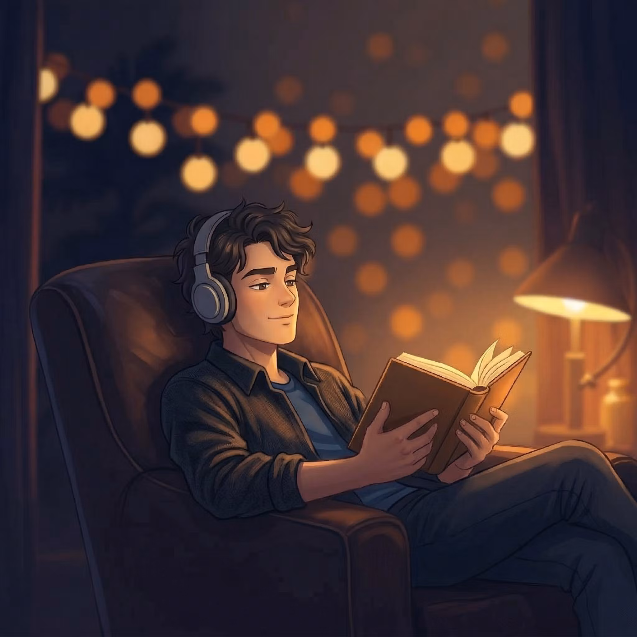 slow english stories library