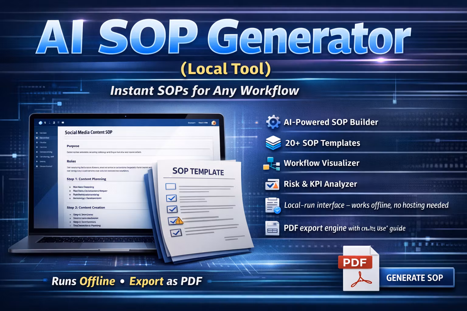 AI SOP Generator - Complete Bundle
