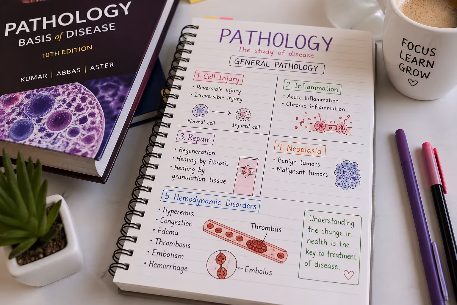 From Cells to Cases: Pathology Notes