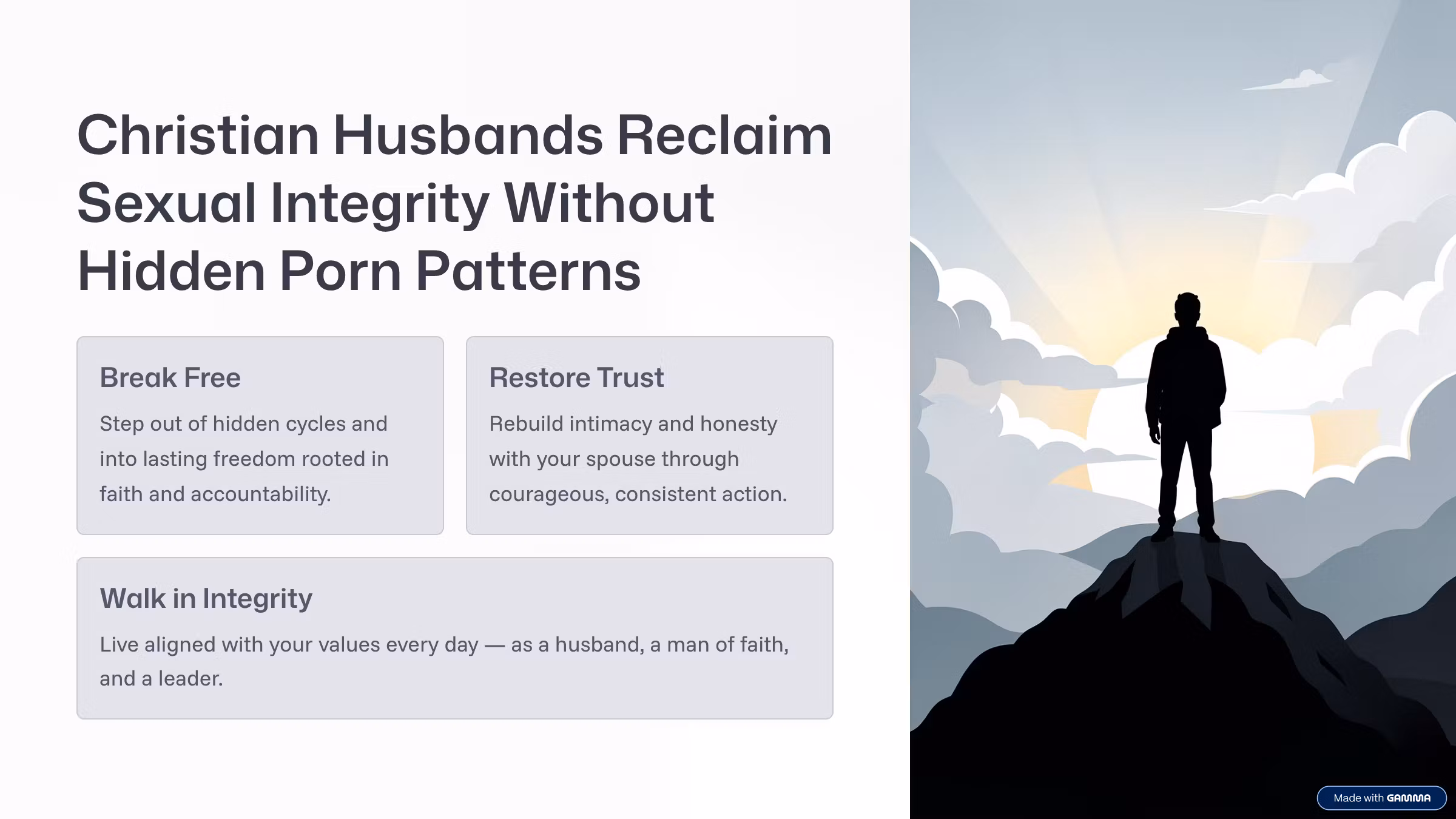 The 30-Day Sexual Integrity Reset