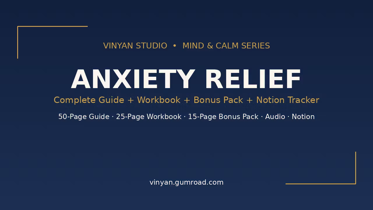 Anxiety Relief Program