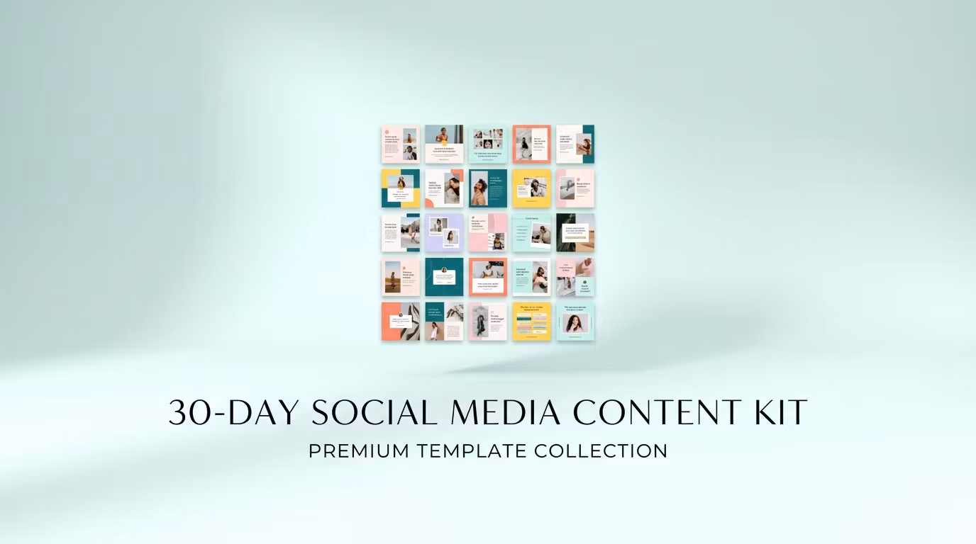 30-Day Social Media Content Templates