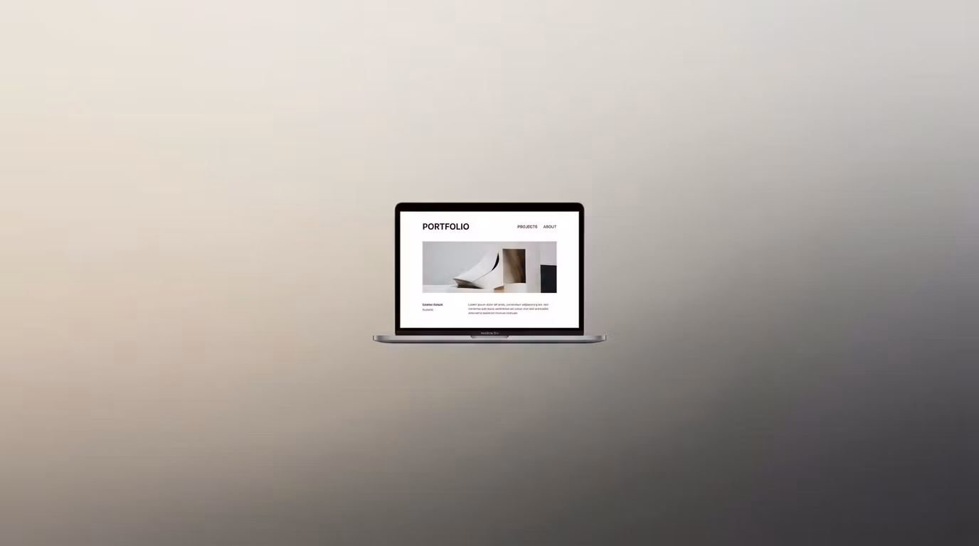 Notion-Style Portfolio Website Template