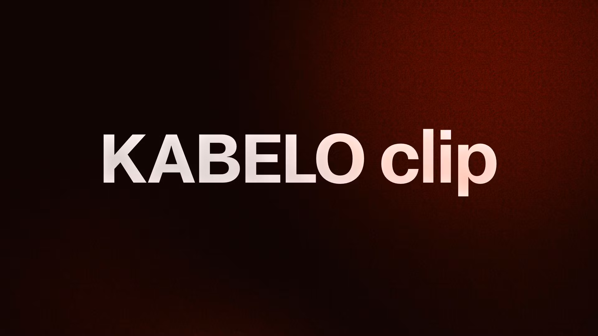 KABELO clip