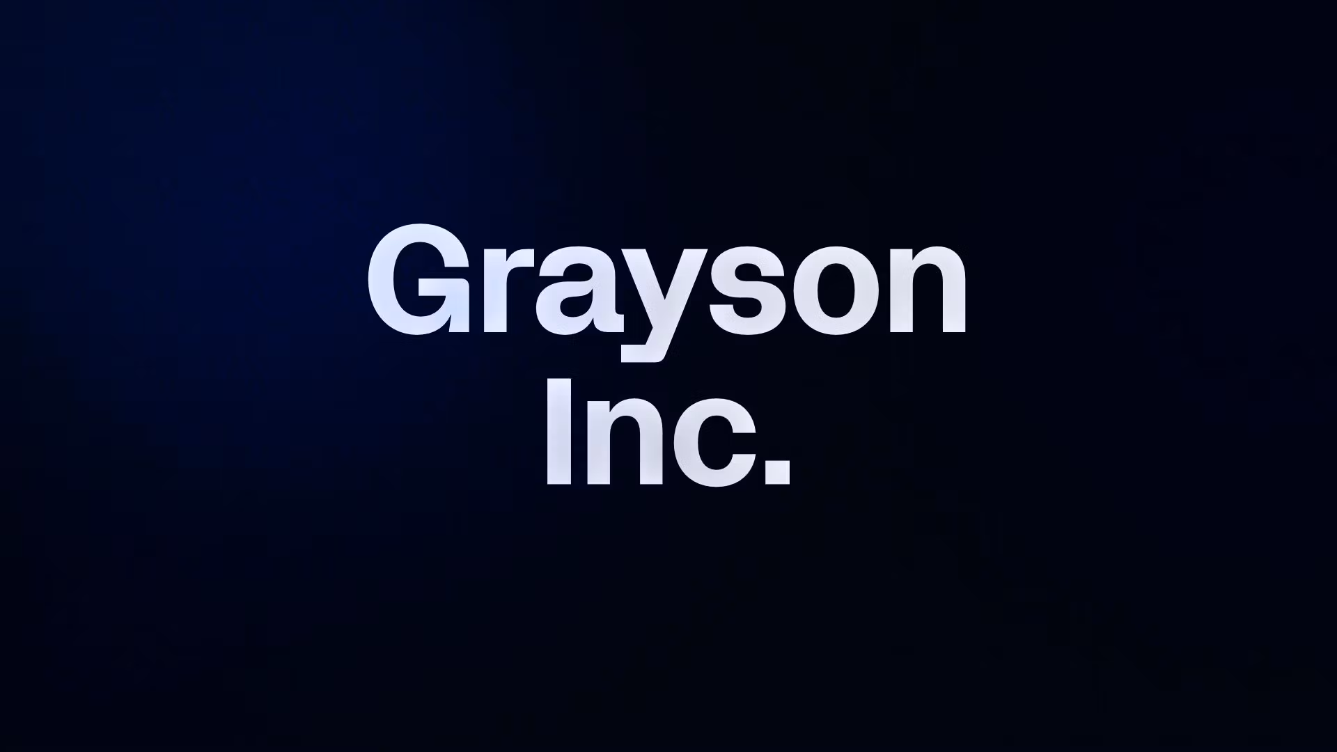 Grayson Inc.