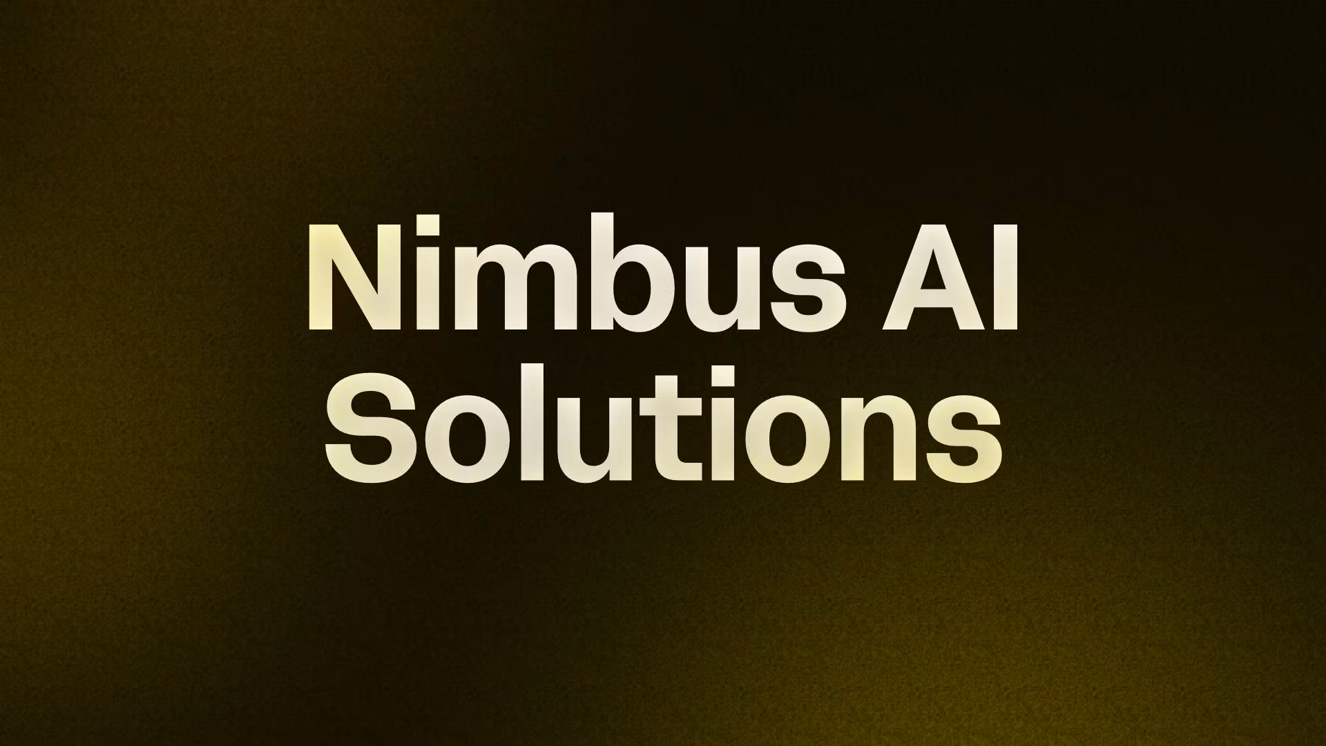 Nimbus AI Solutions
