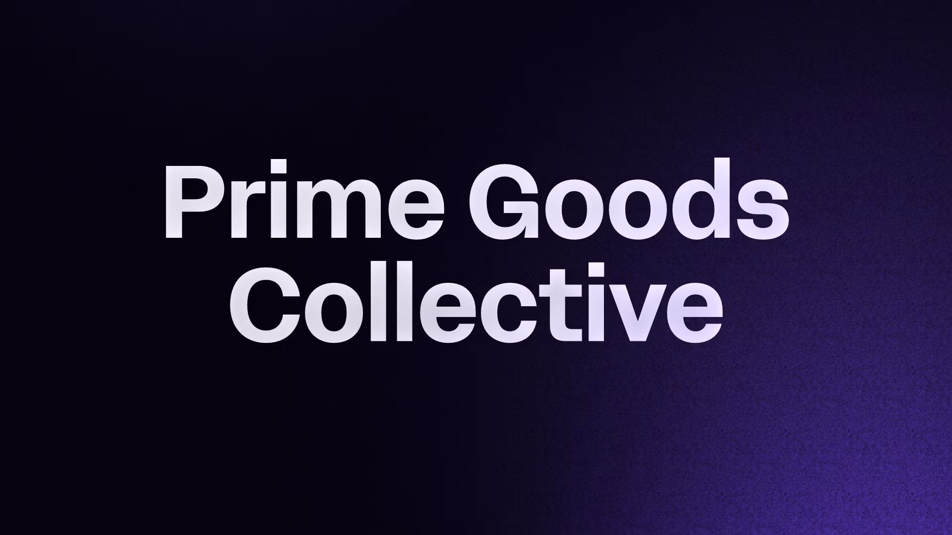 Prime Goods Collective