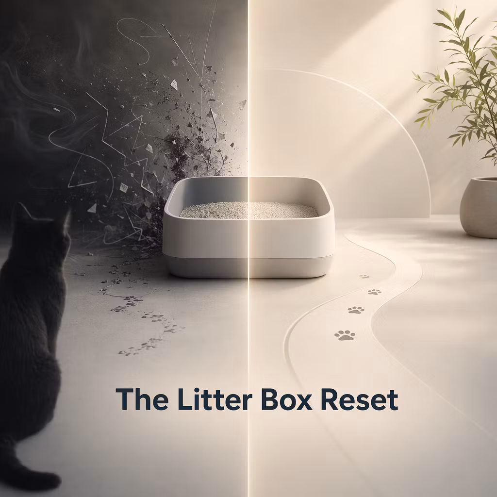 The Litter Box Reset: The Box, Place, or Stress Decision Tree