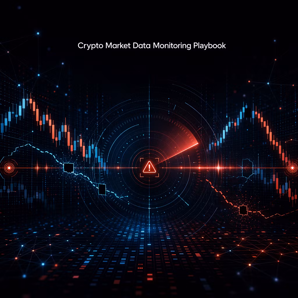 Crypto Market Data Monitoring Playbook