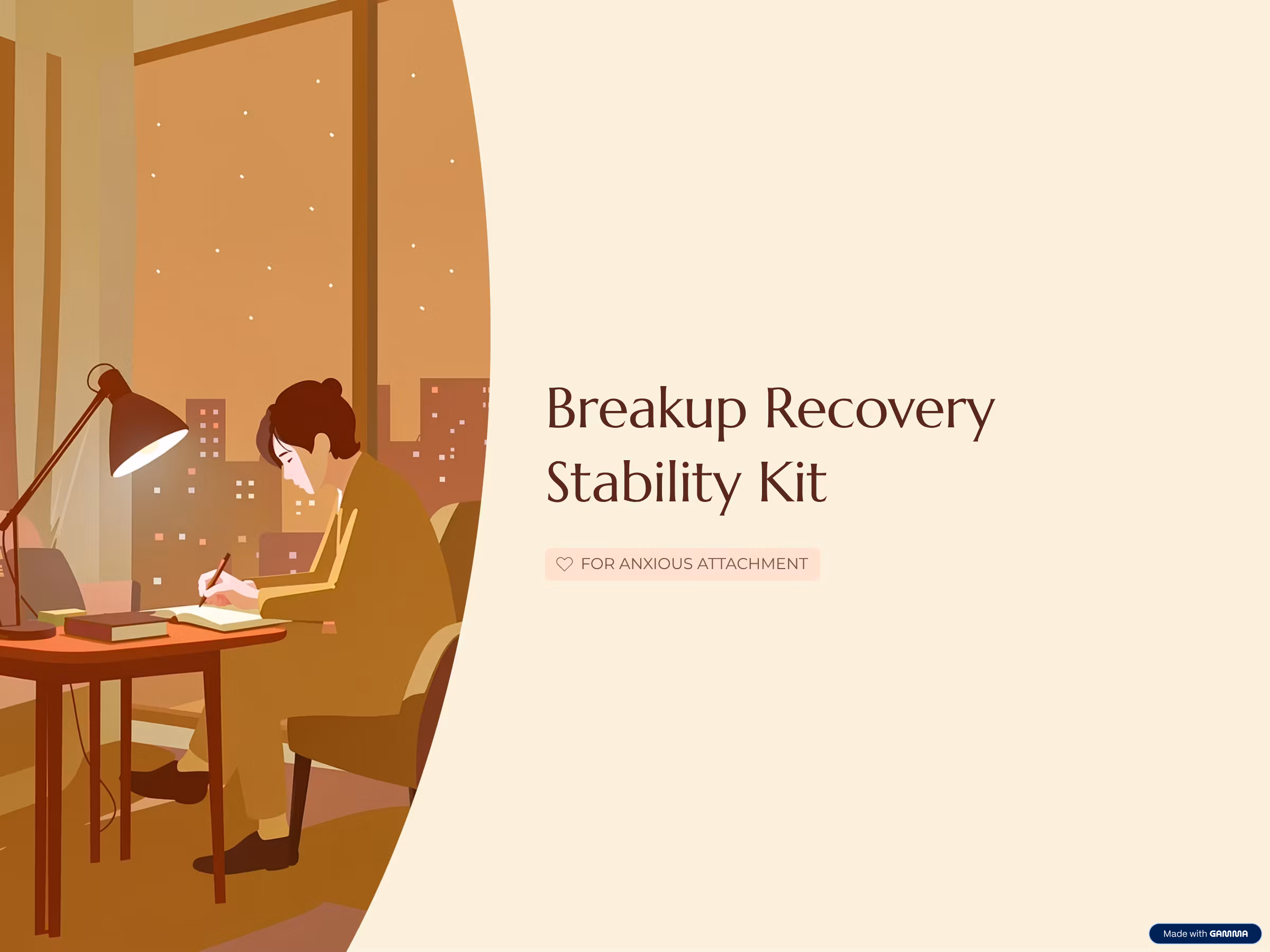 Breakup Recovery Stability Kit