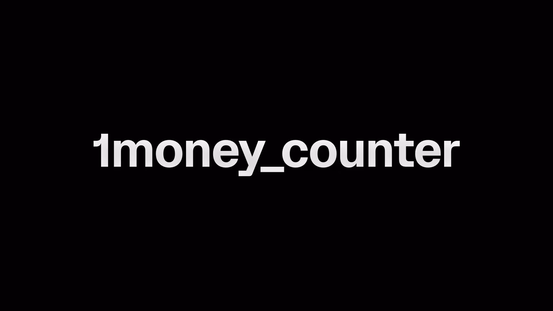 1money_counter