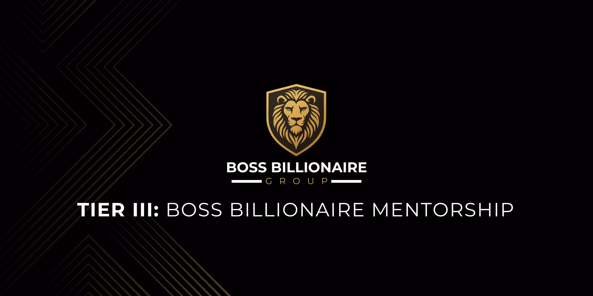 BOSS BILLIONAIRE MENTORSHIP