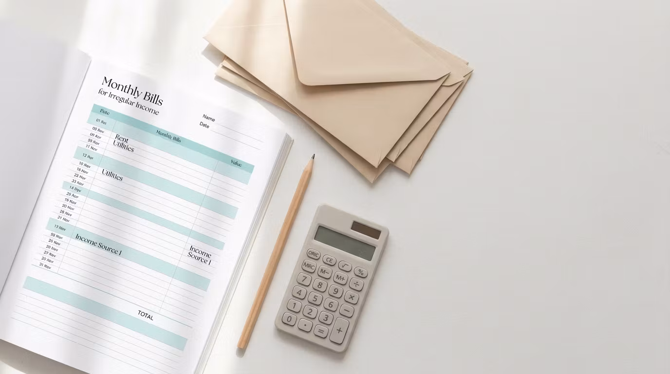 Monthly Bills Planner for Irregular Income