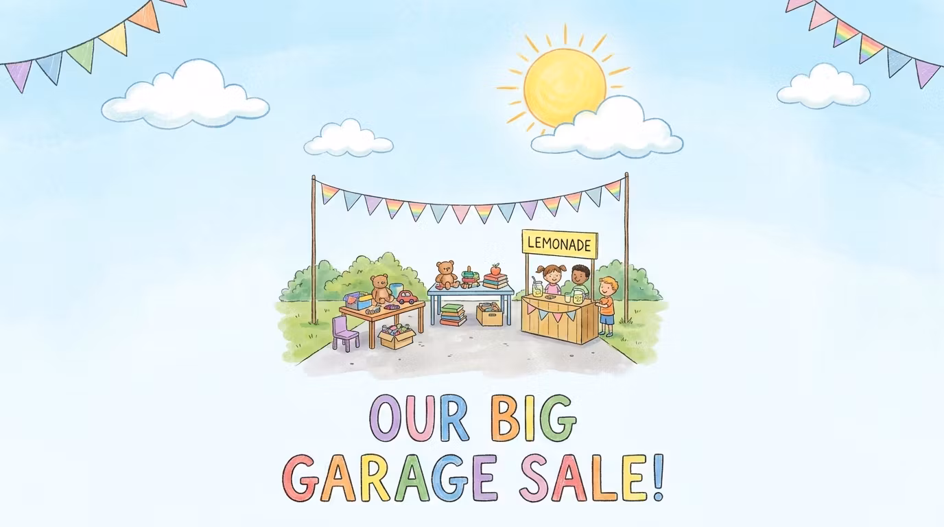Willow & Felix's Garage Sale