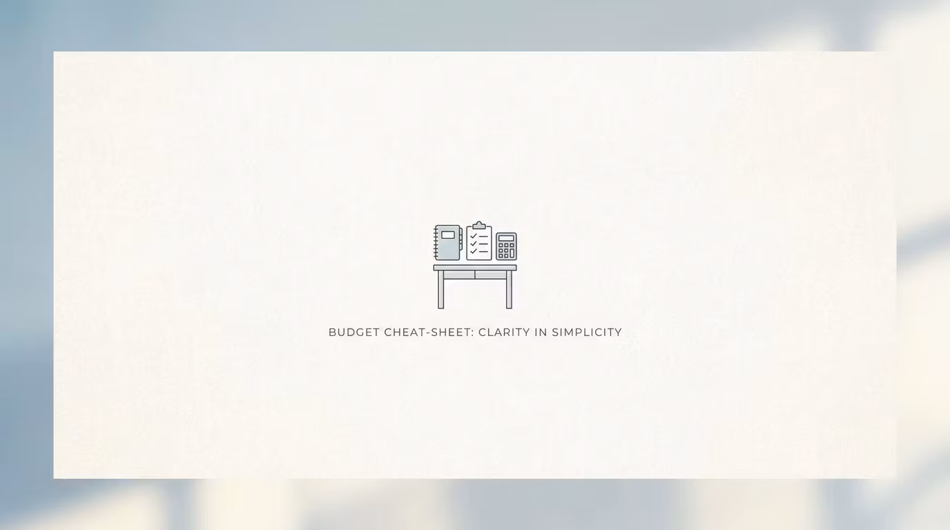 Paycheck Budget Reset