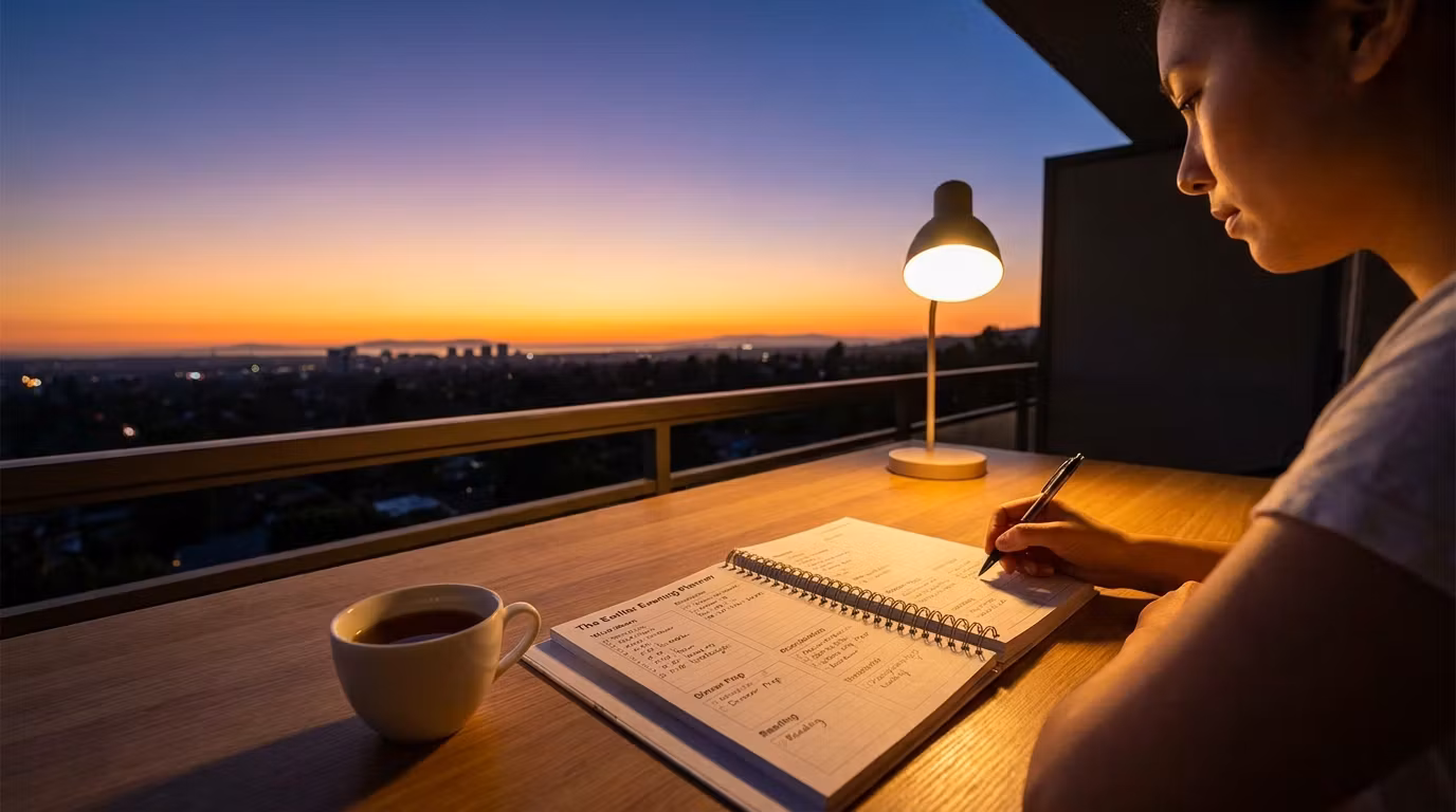 The Earlier Evening Planner
