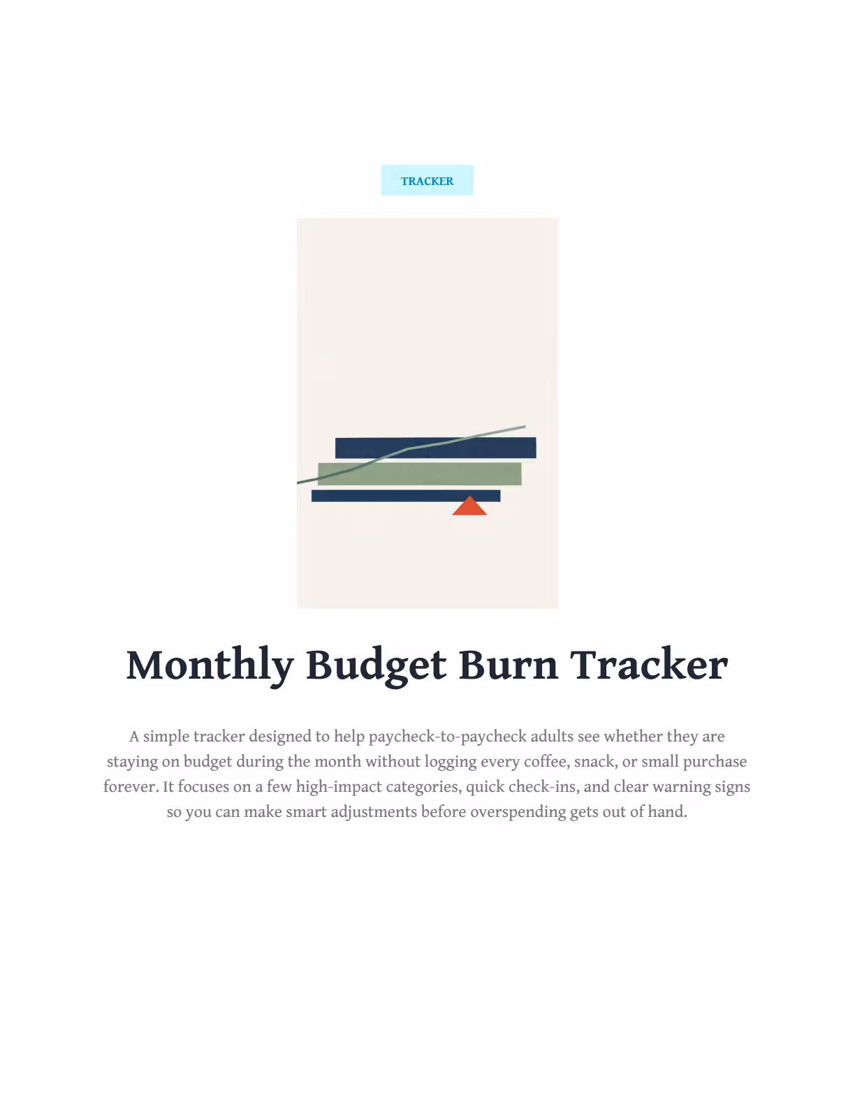 Paycheck Budget Stability Kit