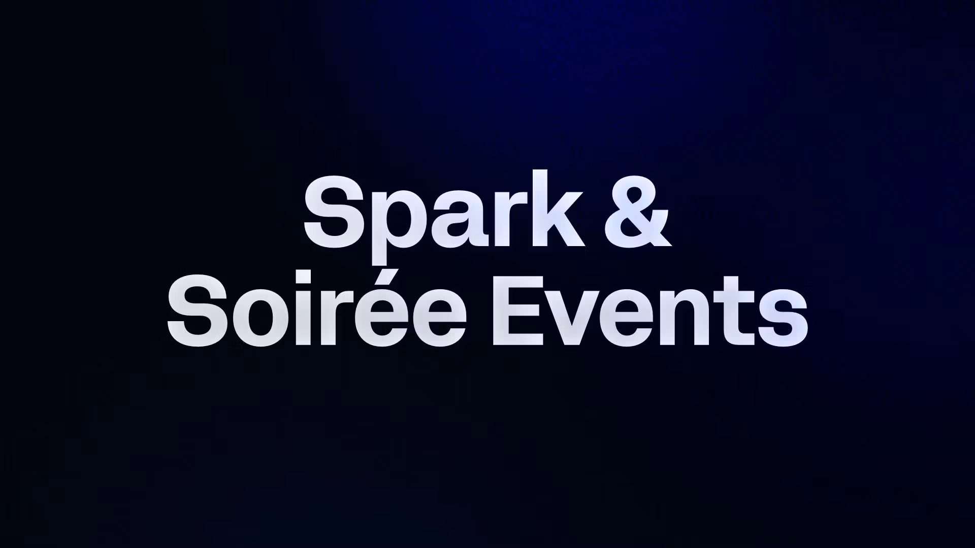 Spark & Soirée Events