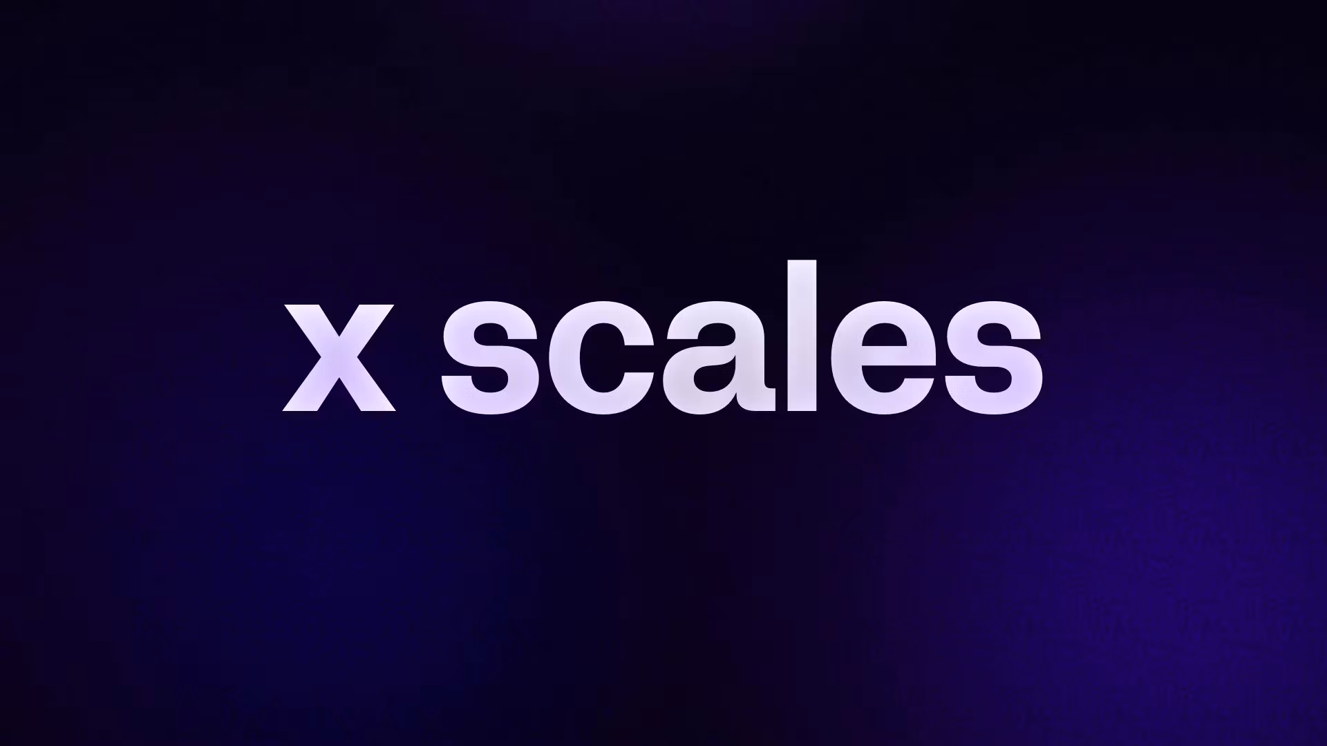 x scales 