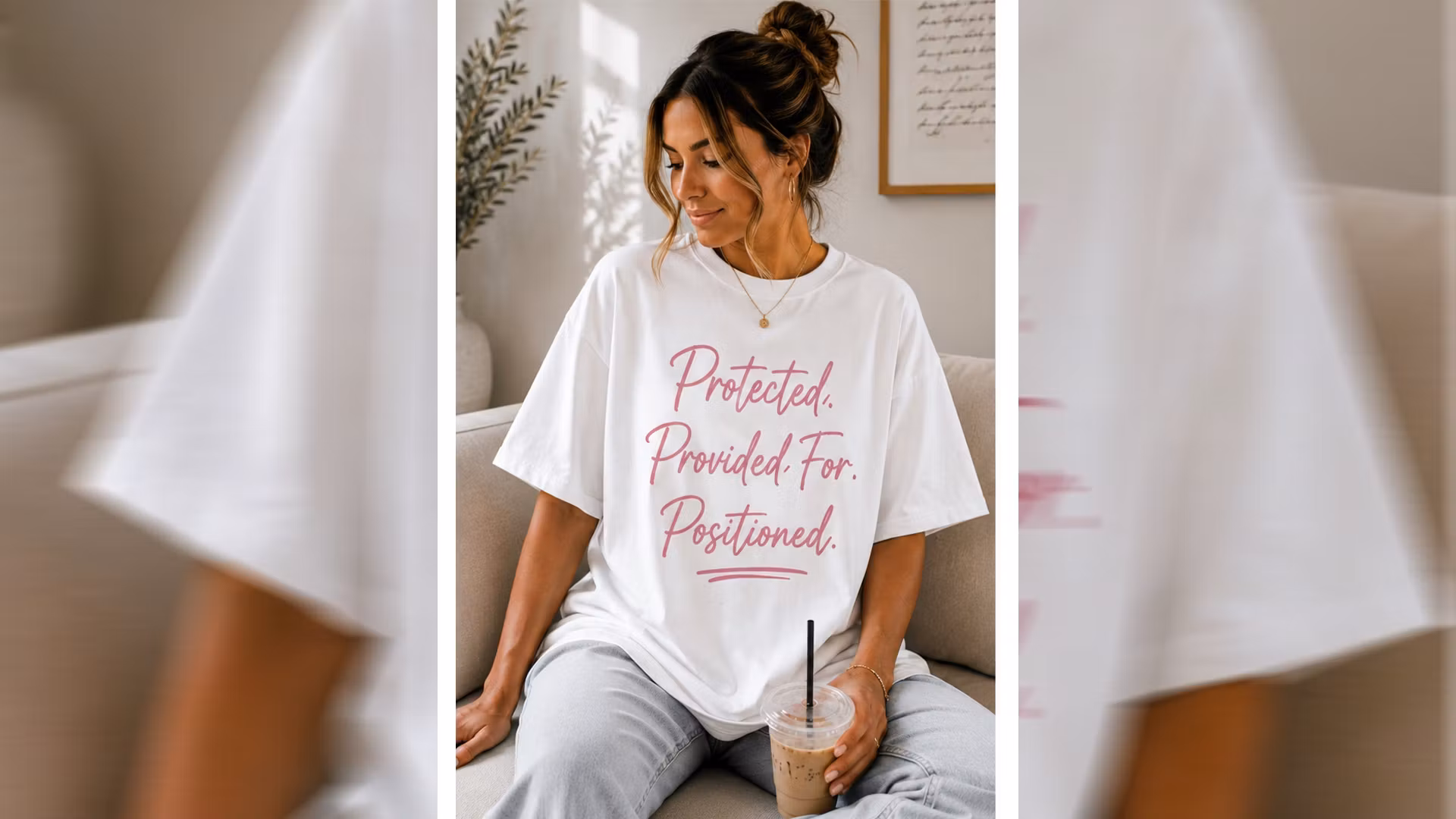 Protected .Provided For. Positioned Short Sleeve T- Shirt