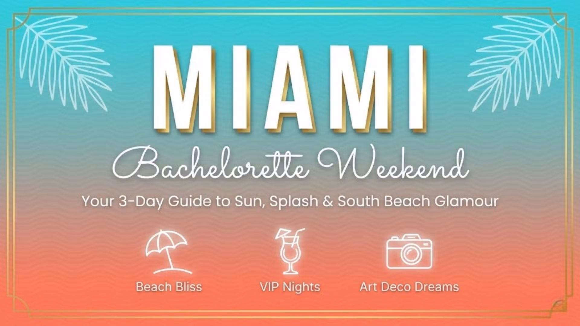 Miami VIP Bach Guide