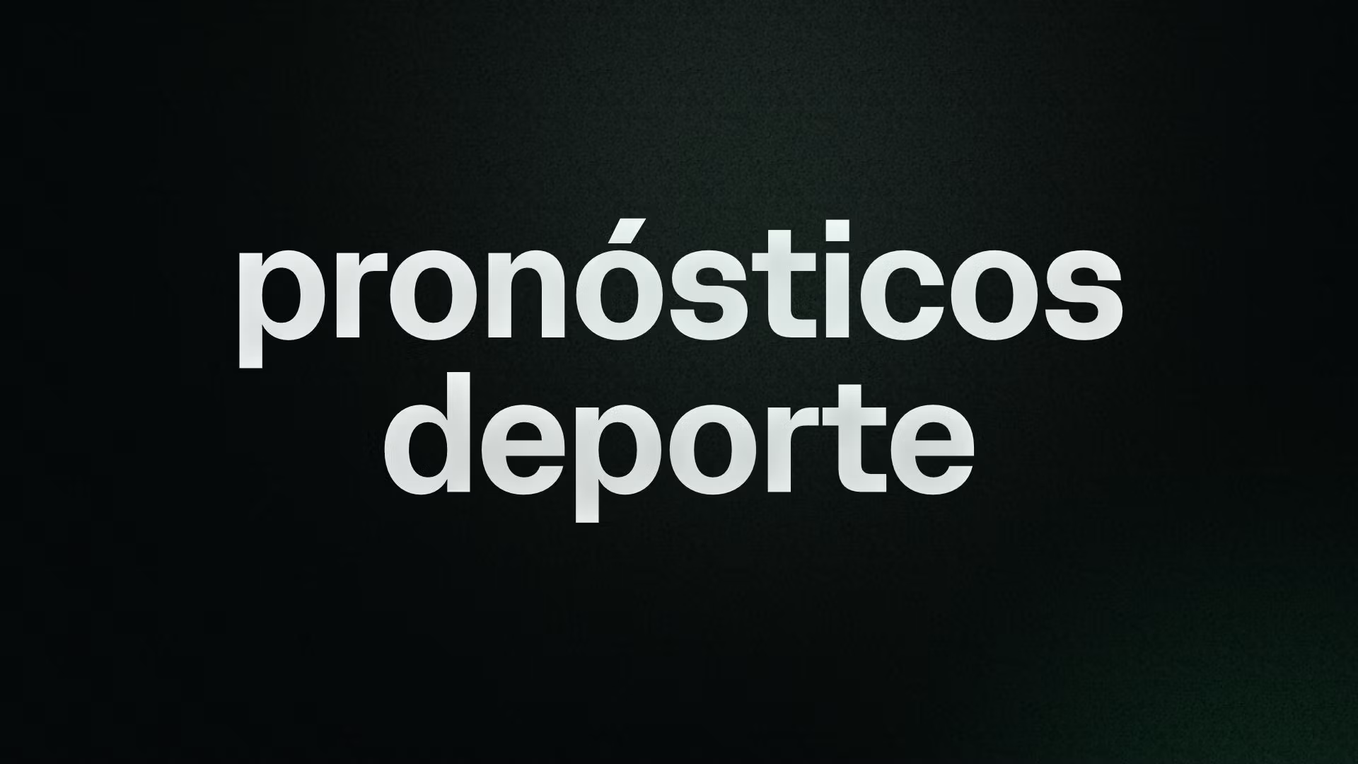 pronósticos deporte 
